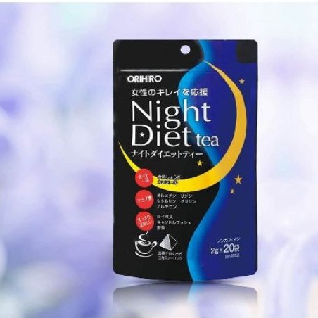 Trà Orihiro night diet tea 20 gói x 2g