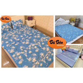 20 mẫu chăn hè + ga giường đẹp , ga giường cotton, ga giường poly bo chun, chăn hè , 2 áo gối+ vỏ ôm