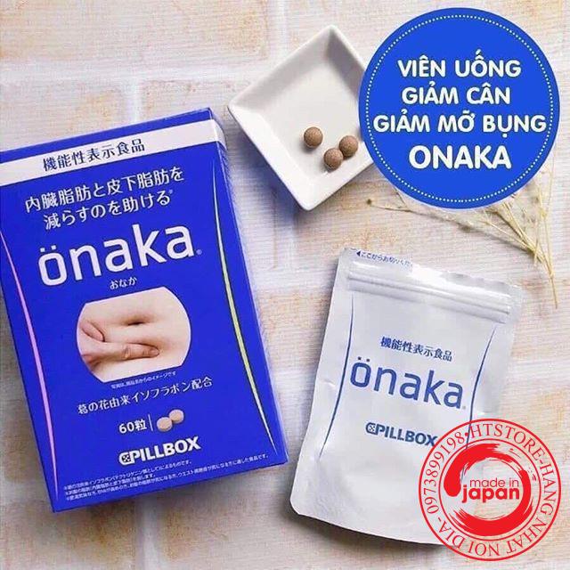 Viên giảm mỡ bụng Onaka 60 viên