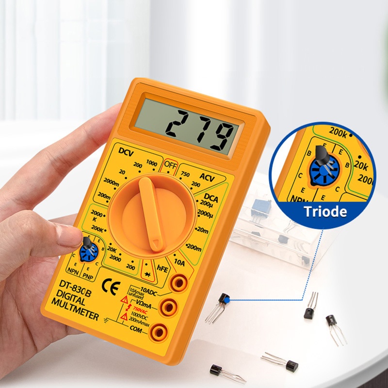 ✿ Đồng Hồ Đo Điện Đa Năng 750/1000V Kèm Phụ Kiện
