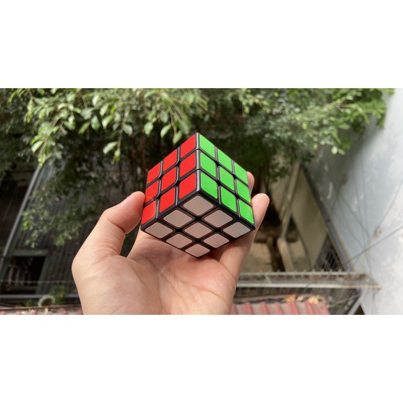 ( CÓ HƯỚNG DẪN ) Rubik 3x3 - Shengshou Legend Viền Đen Sticker Trơn