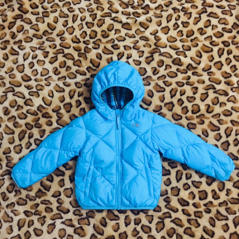 Áo phao lông vũ The North Face 2 mặt size 4 tuổi (2hand)