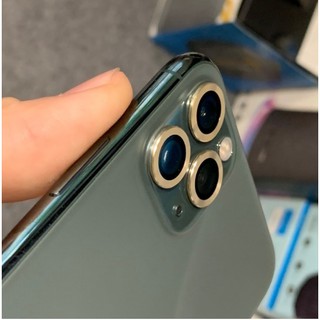 Miếng Dán Bảo Vệ mắt Camera Rời Viền Nhôm Cho iPhone 11/ 11 Pro/ 11 Pro Max Chính Hãng Kuzoon