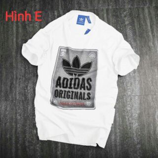 Áo thun bé trai in chữ Adidas