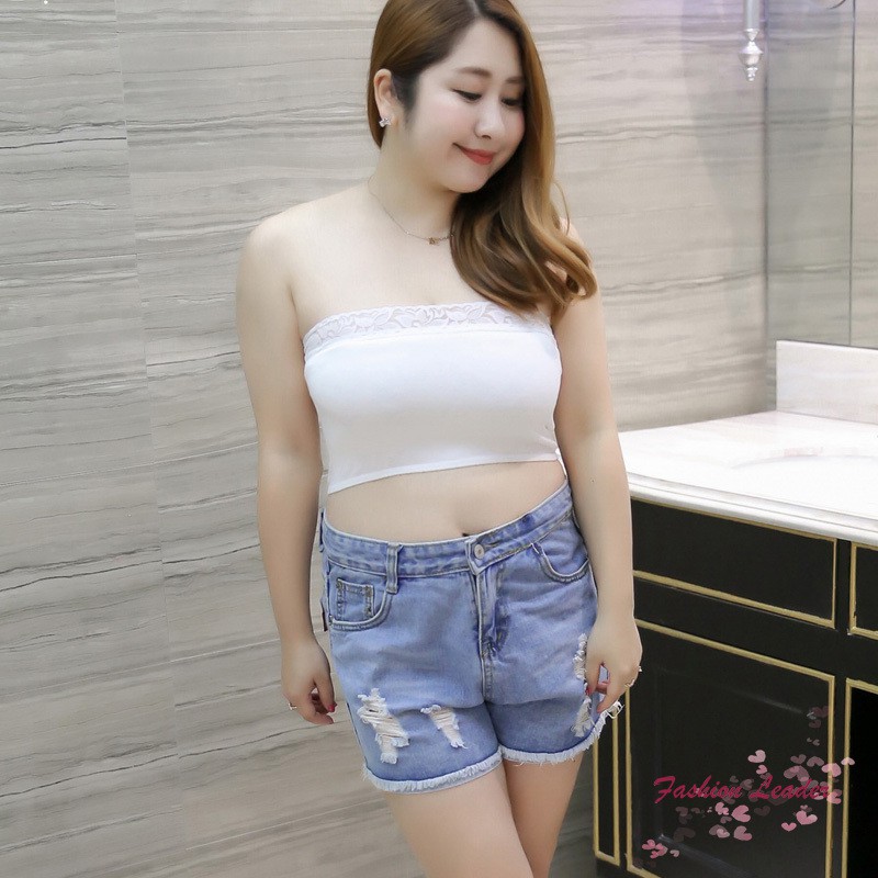 Áo ống bra viền ren xinh xắn gợi cảm cho nữ | BigBuy360 - bigbuy360.vn