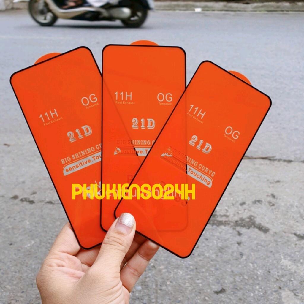 Combo Kính Cường Lực Full Màn Hình Oppo A74 4G 5G + Dán bảo vệ camera cho OPPO A74 4G 5G