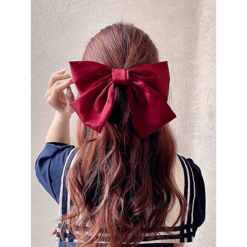 Kẹp Tóc Và Dây Buộc Hình Nơ Hàn Quốc