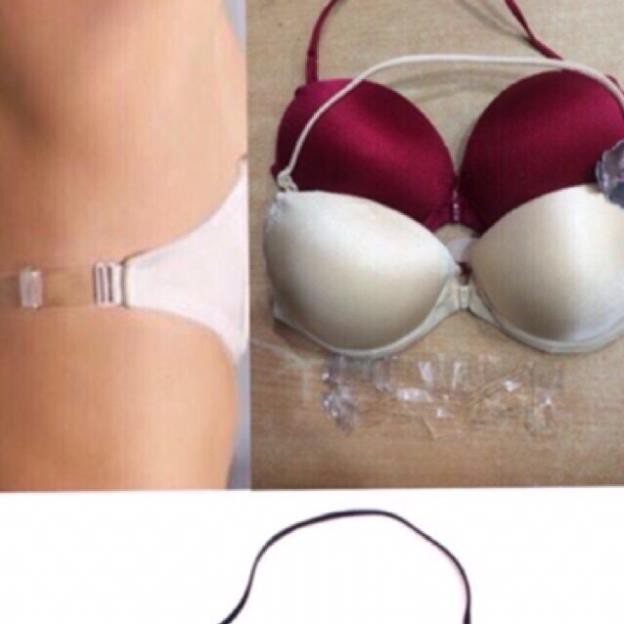 Áo cài trước ngực , tặng kèm dây trong tạo khe ,