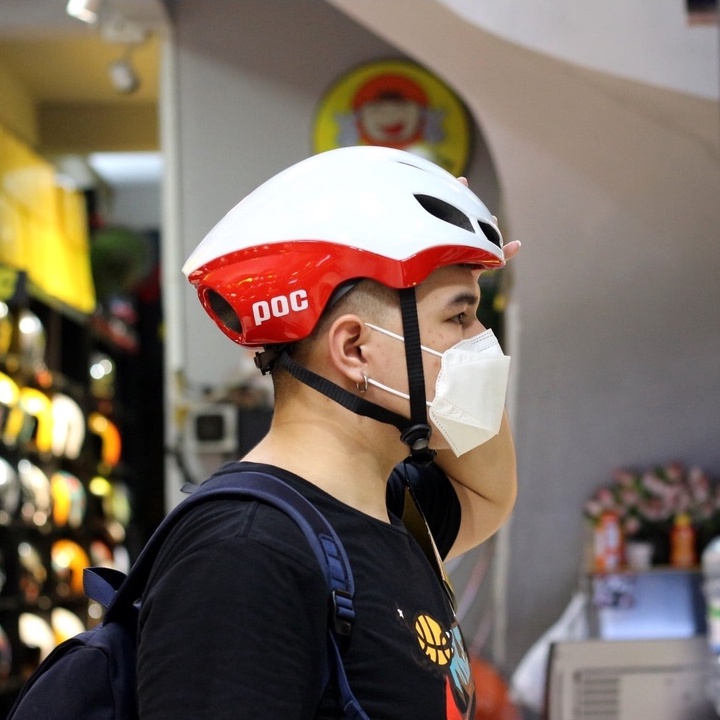 Mũ bảo hiểm xe đạp POC 02 cực ngầu, chắc chắn - BIKER.176 - Mũ bảo hiểm chính hãng Vũng Tàu