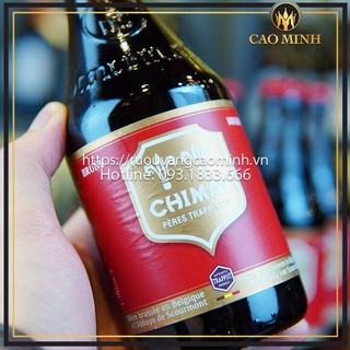 Bia Chimay Đỏ 7% Chai 330ml Nhập Khẩu Bỉ