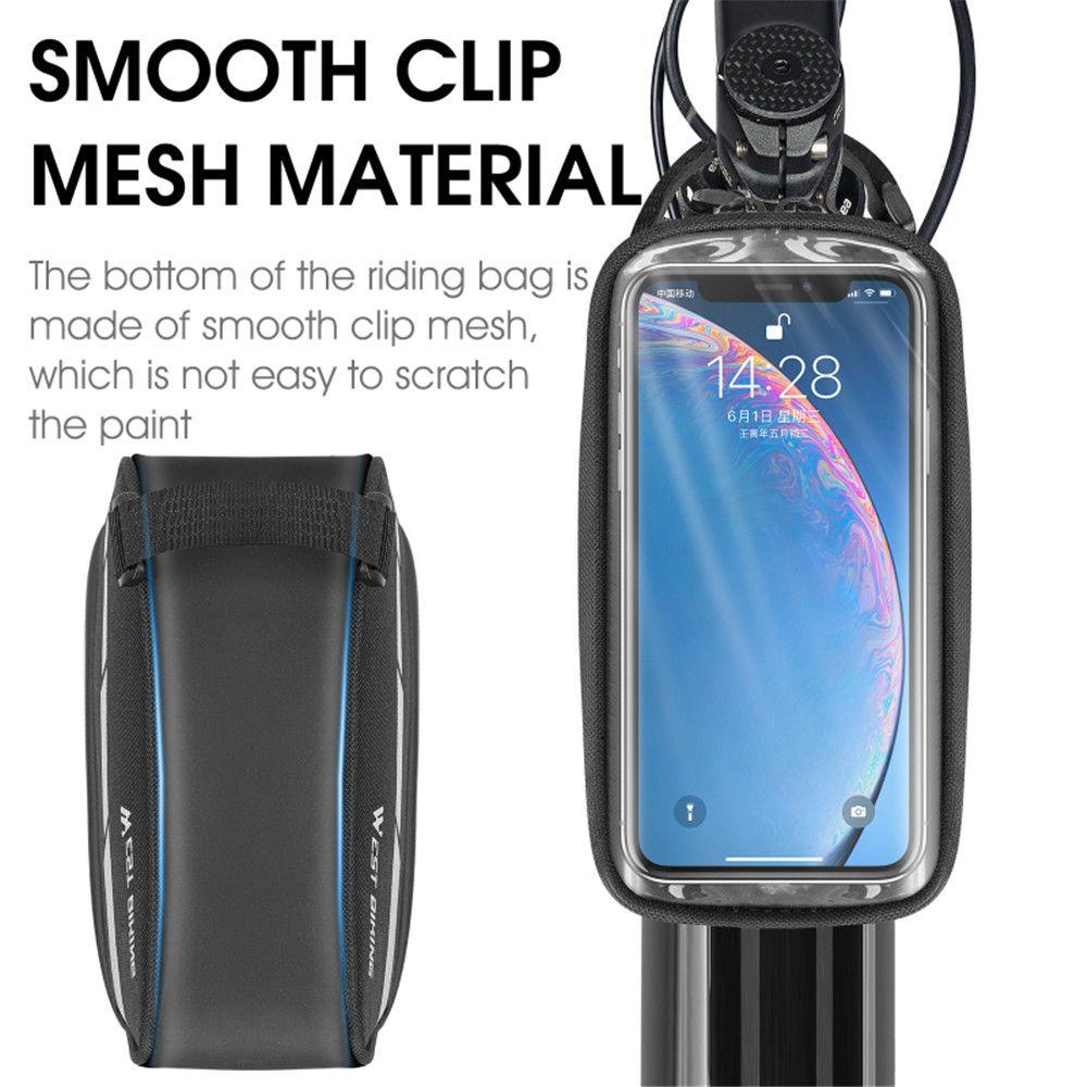 Túi Đựng Đồ Cỡ Lớn Gắn Khung Trước Xe Đạp Ốp