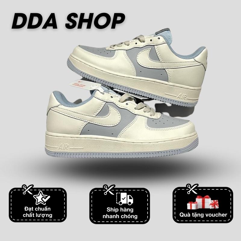 Giày Thể Thao Sneaker Air Force 1 AF1 Xanh Kem