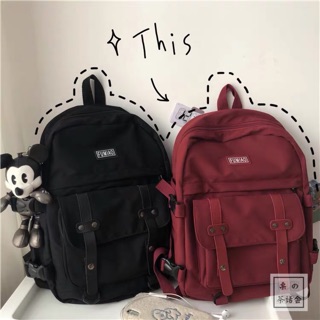 (Order) Balo Ulzzang nam/nữ cá tính kèm phụ kiện mẫu mới 2020