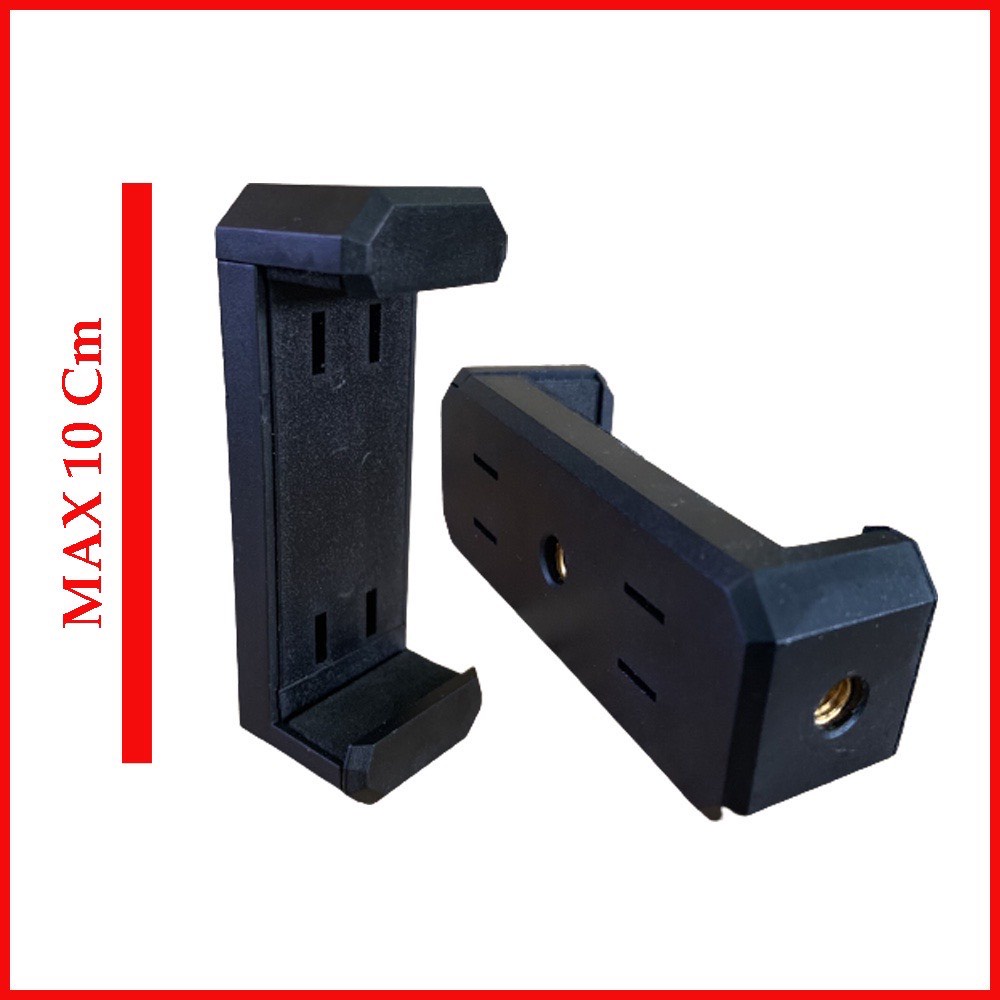 Kẹp Điện Thoại Loại Xịn Dùng Cho Chân Máy Ảnh, Tripod,Gậy Tự Sướng - Ren Chuẩn 1/4