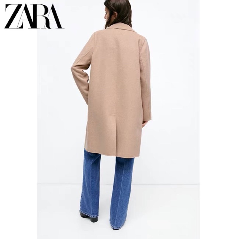 Order áo khoác ZARA auth tuồn mùa đông mới của phụ nữ Áo choàng dài thiết kế cổ điển | BigBuy360 - bigbuy360.vn