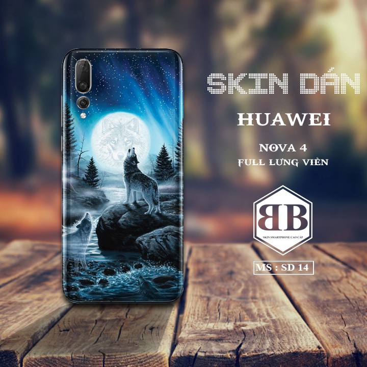 Skin Dán Huawei P20 Pro Dán full lưng viền dùng thay ốp lưng điện thoại bao đẹp,bao giá thành