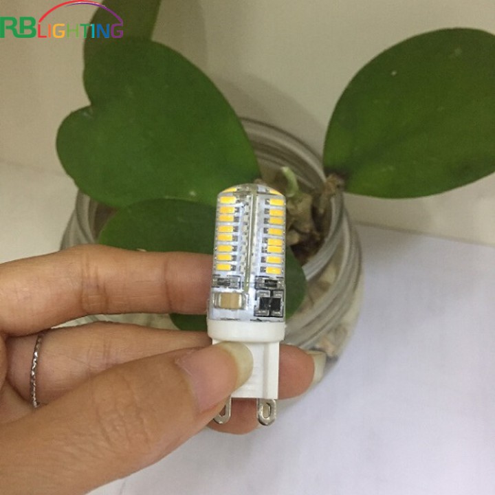 BÓNG LED CHÂN GHIM G9 5W ÁNH SÁNG VÀNG RB LIGHTING