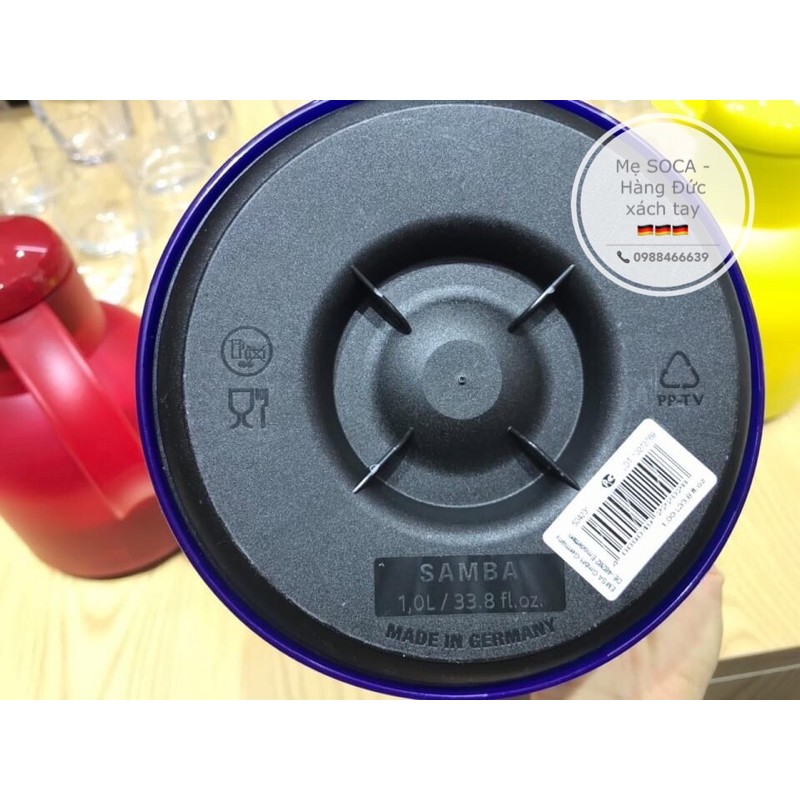 Bình giữ nhiệt EMSA SAMBA 1L - Made in Germany