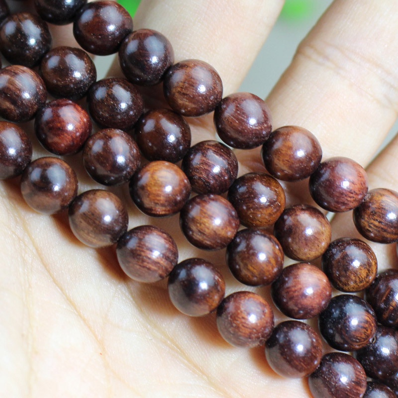 Tràng 108 hạt bằng gỗ hương, vòng tay phong thủy gỗ 6 li và 8 li thơm nhẹ mùi gỗ tự nhiên 💕FREESHIP 50k💕 Linh Tinh 10k