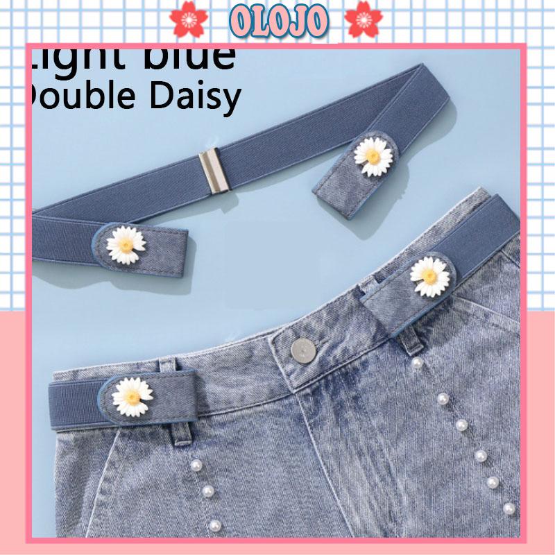 (Ooloj.Vn) Dây Nịt Quần Jean Co Giãn Vô Hình Không Để Lại Dấu Vết Trang Trí Cho Nam Và Nữ
