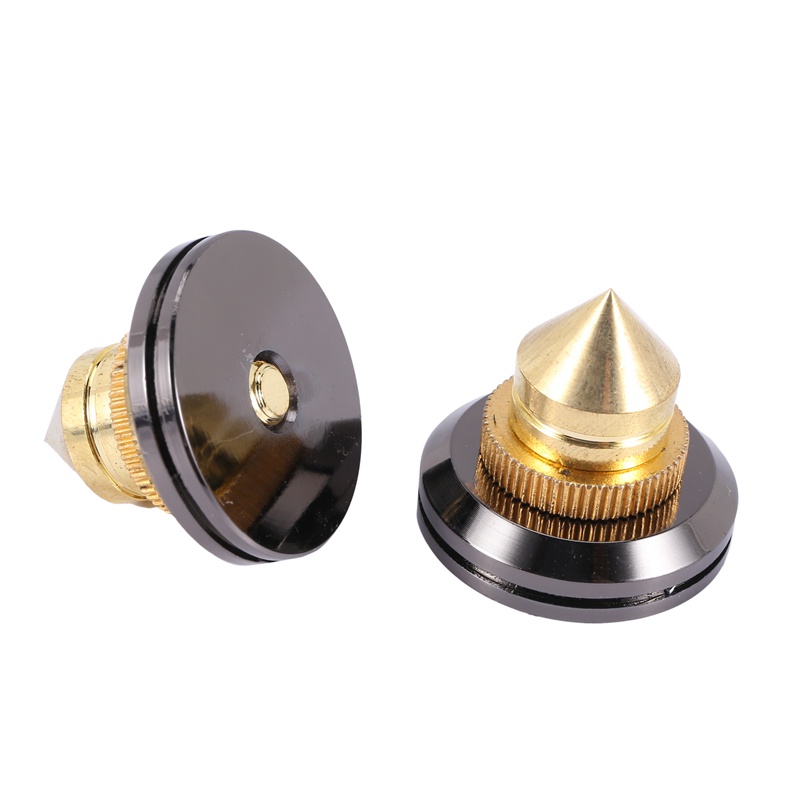 Set 8 Đinh Tán Mạ Vàng Cho Loa / Khuếch Đại Âm Thanh Siêu Trầm