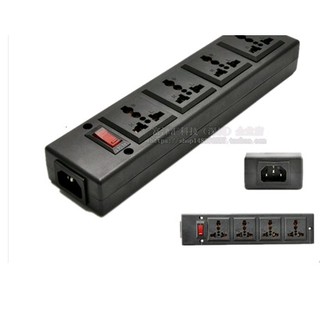 Chuyển đầu C13 thành ổ nhiều ổ cắm điện đa năng 801-4 (chuyển đầu UPS thành nhiều ổ cắm điện đa năng)