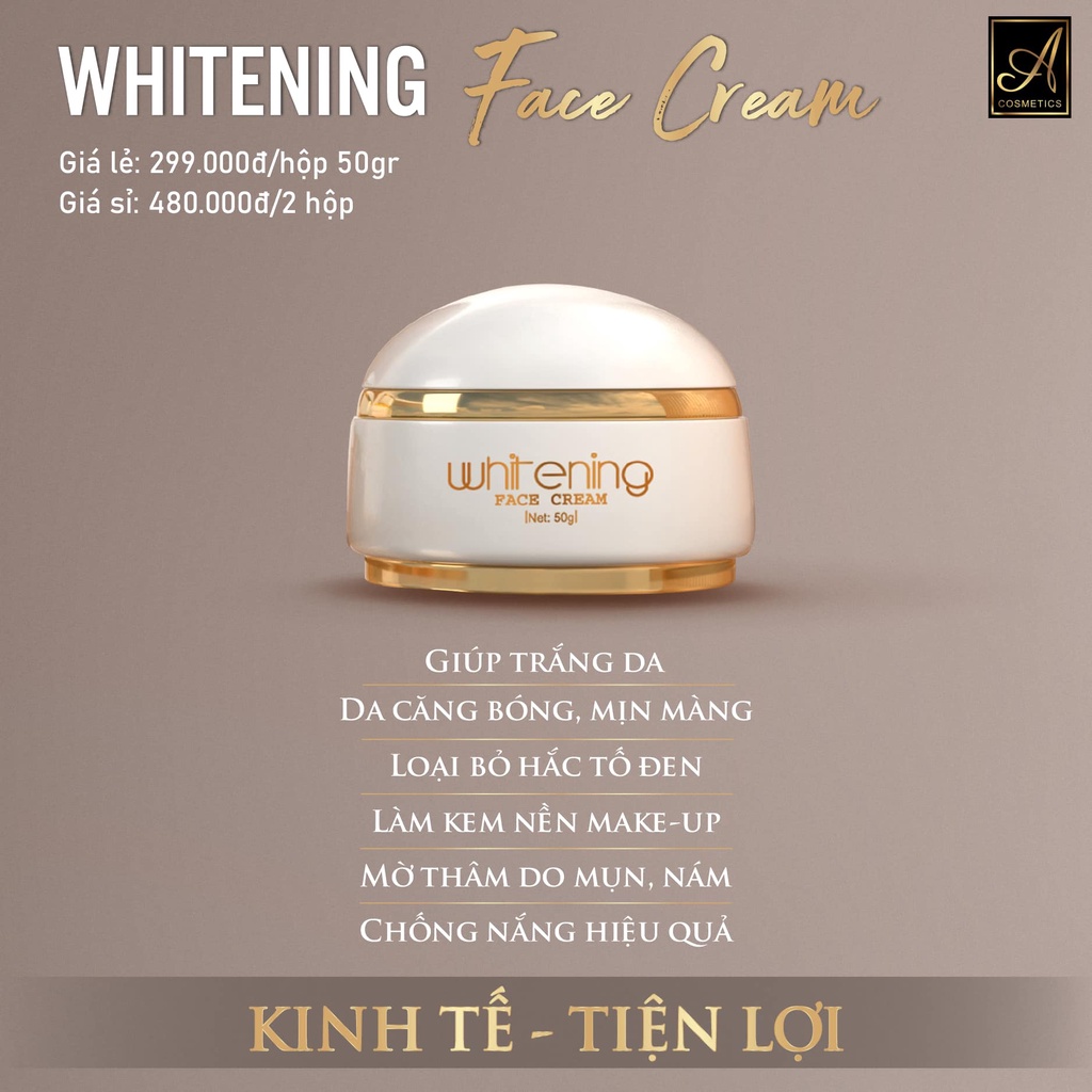 [KÈM QUÀ TẶNG] KEM FACE PHÁP A COSMETICS 2022 PHIÊN BẢN MỚI CHÍNH HÃNG