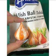 100g Cá viên nhân trứng cá ToBiKo hàng Malaysia