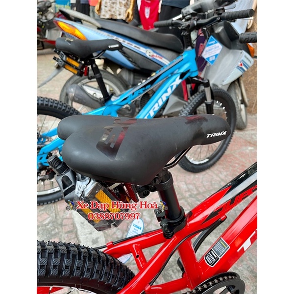 Xe Đạp Trẻ Em Trinx Junior 1.0 size 20"inch cho bé 1m2-1m6 Đề Shimano 6 Tốc Độ Tặng Bình Đựng Nước