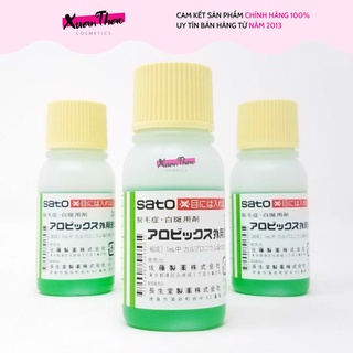 Mọc tóc sato nhật bản, tinh chất mọc tóc sato arovics solutions 5% 30ml, rụng tóc, thưa tóc, hói đầu