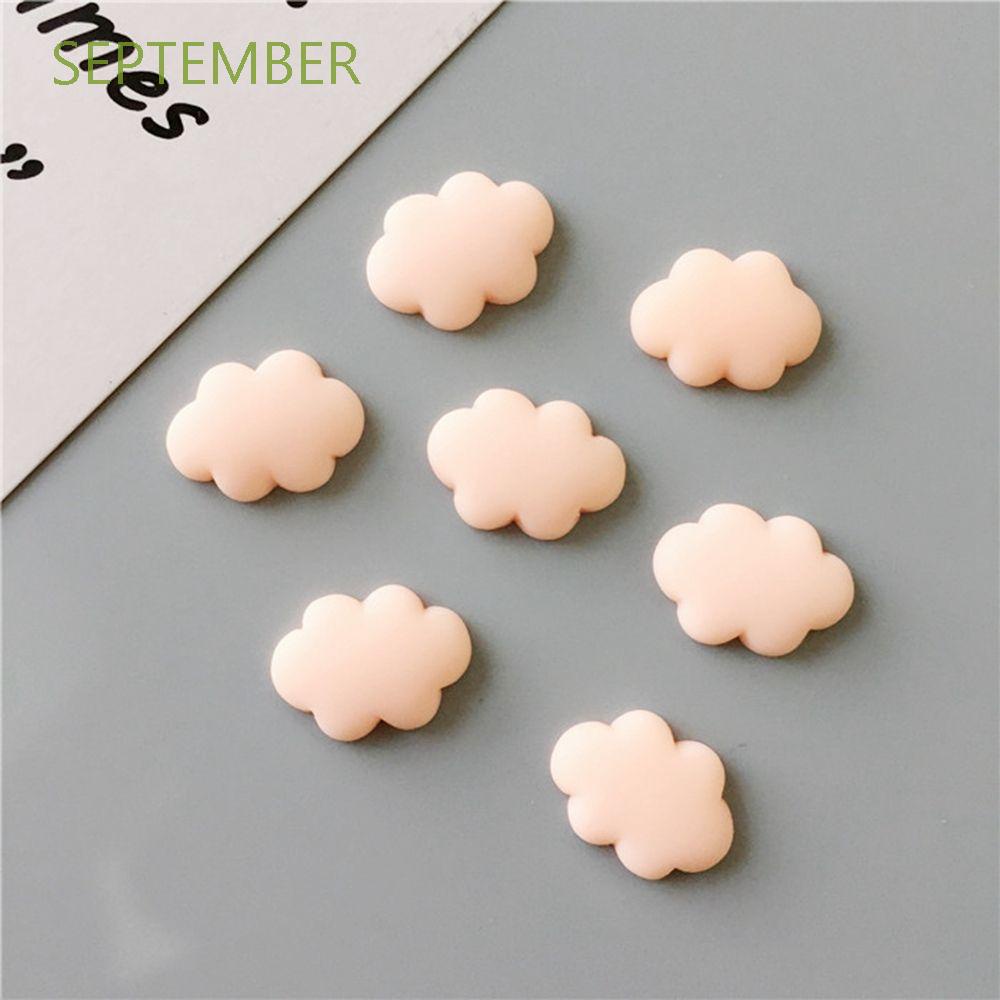 Bộ 4 Nam Châm Dán Tủ Lạnh Hình Đám Mây Hoạt Hình Bằng Nhựa Resin Nhiều Màu An Toàn Trang Trí Nhà Cửa