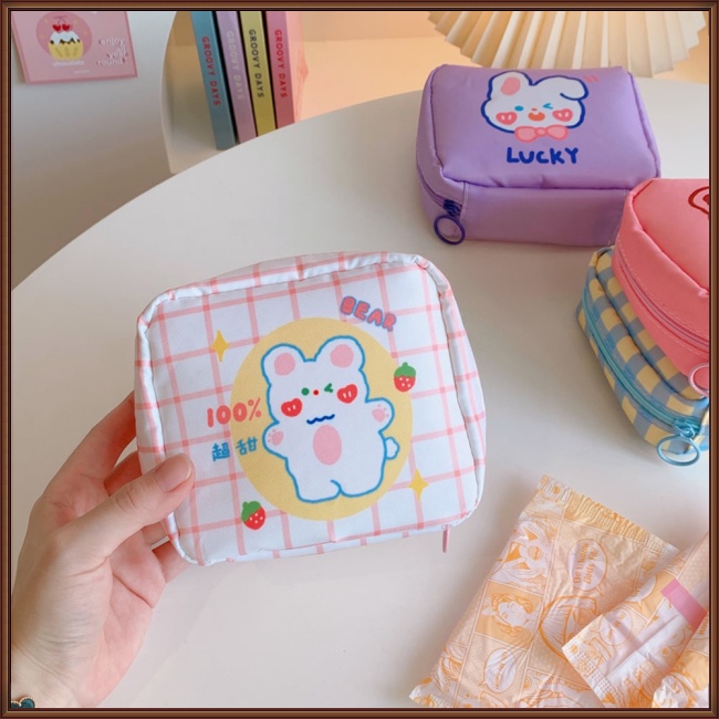 Túi Đựng Băng Vệ Sinh/Chìa Khóa/Tiền Xu Sức Chứa Lớn Cho Nữ