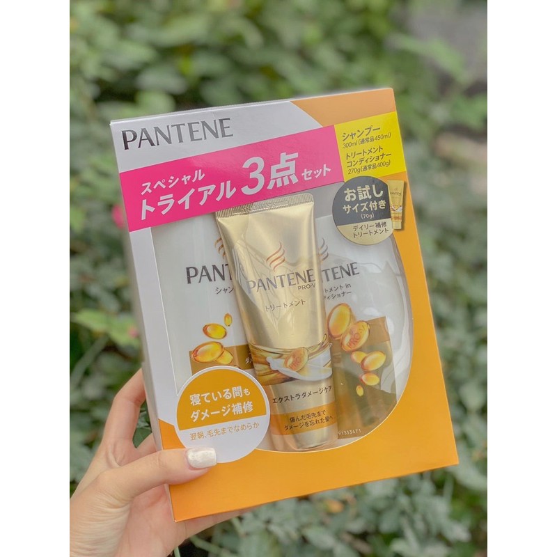 (Mẫu mới) Bộ Dầu Gội Pantene nội địa nhật Bản