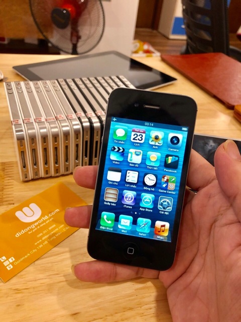 Điện thoại iphone 4S qte hỗ trợ cài đặt ứng dụng. Bh 1 đổi 1 90 ngày | BigBuy360 - bigbuy360.vn