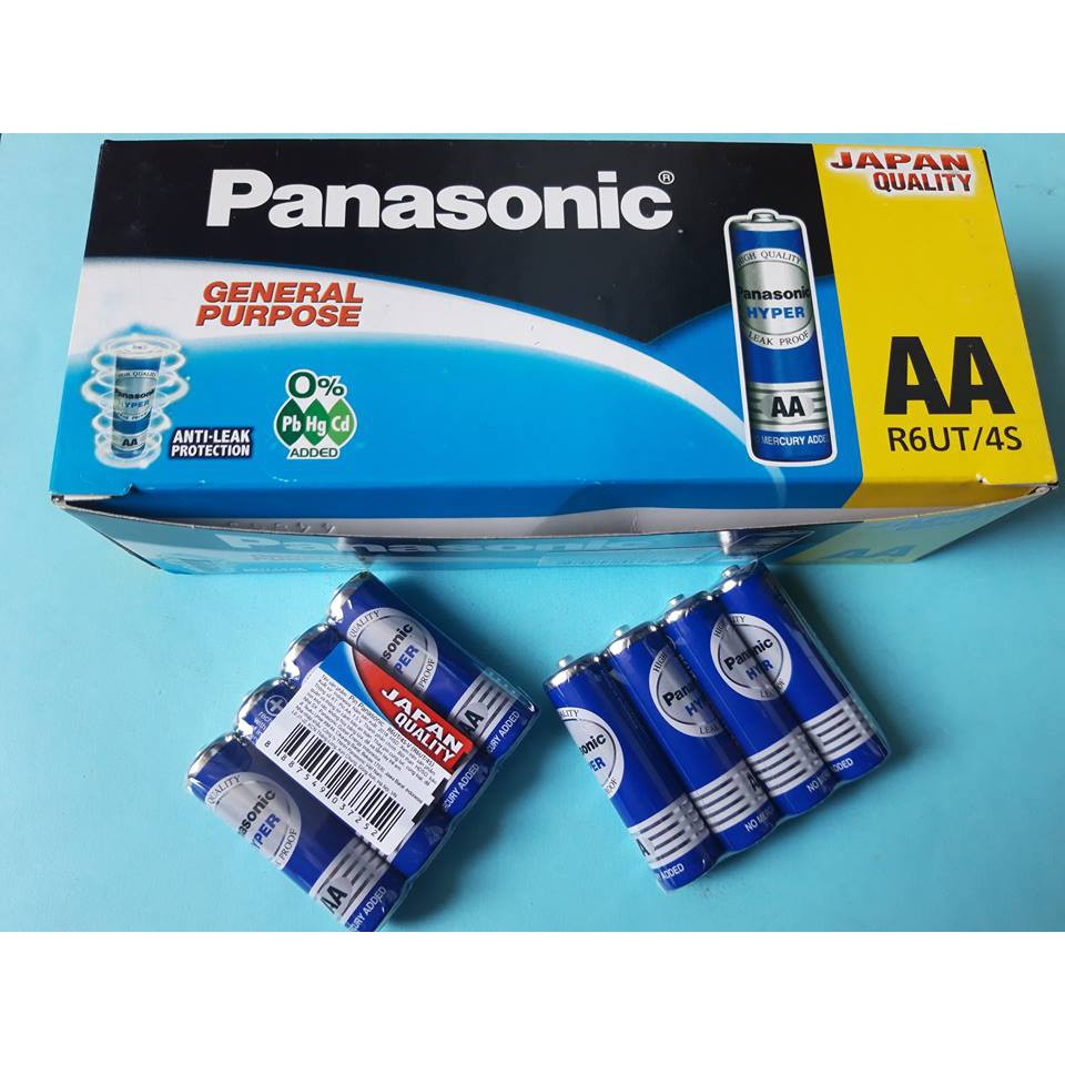 Hộp 60 Viên Pin AA Panasonic Xanh - Pin Panasonic Chính Hãng (AA)