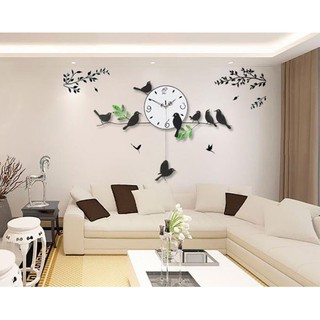 Đồng hồ quả lắc chim sẻ