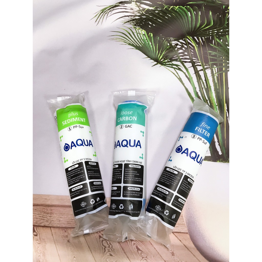 Bộ Lõi 123 Aqua Có Hộp