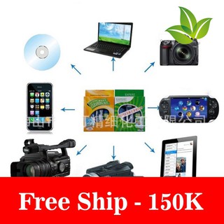 Freeship Bộ dụng cụ vệ sinh máy tính tivi 3 món