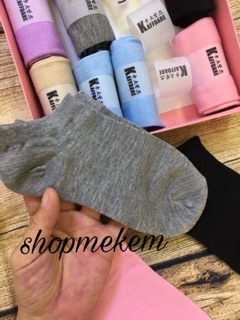 HỘP 10 đôi tất kháng khuẩn nữ