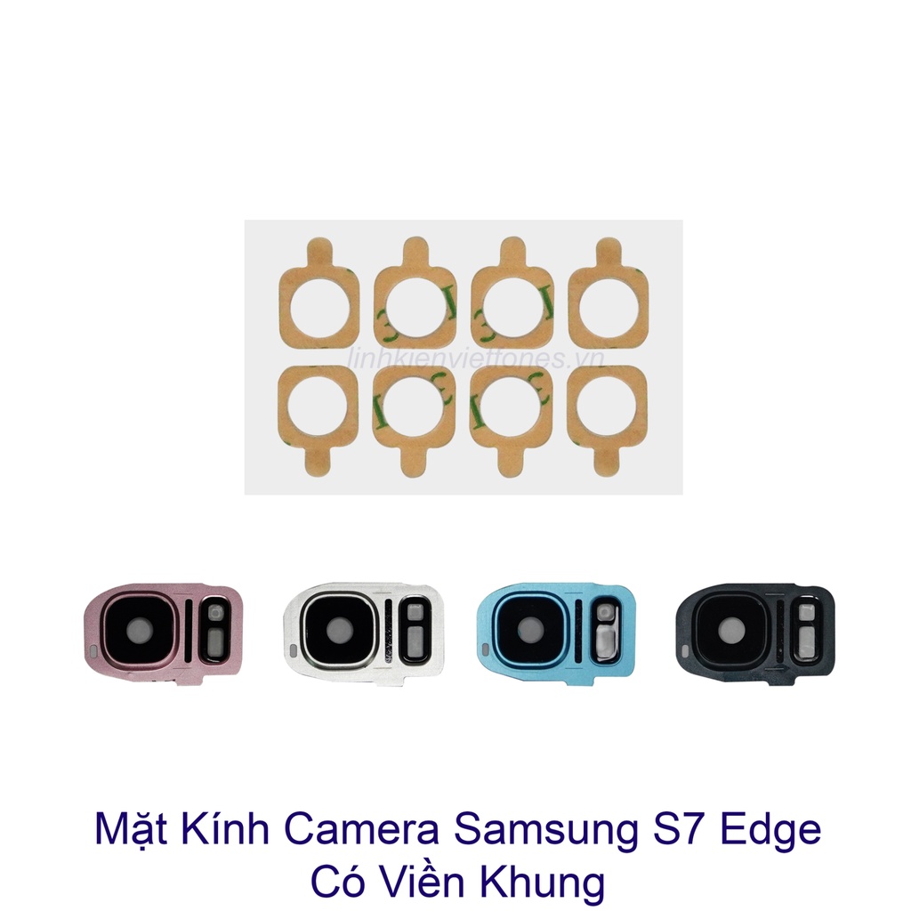 Mặt kính Camera Samsung S7 Edge (có viền khung)