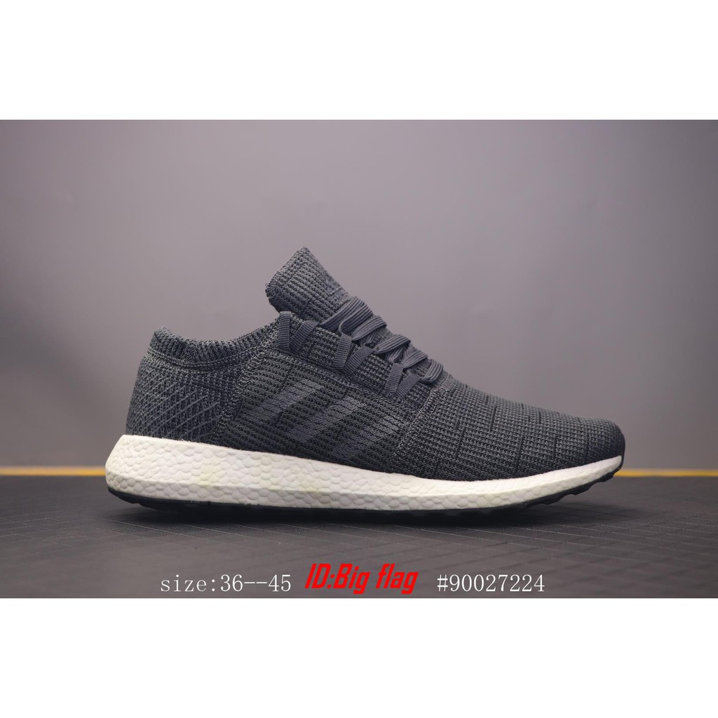 Giày Thể Thao Adidas Pure Boost Clima Màu Xám Trẻ Trung Năng Động