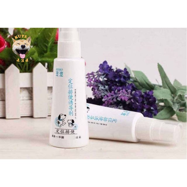 Lọ xịt BoBo giúp huân luyện chó mèo thú cưng đi vệ sinh đúng chỗ 60ml