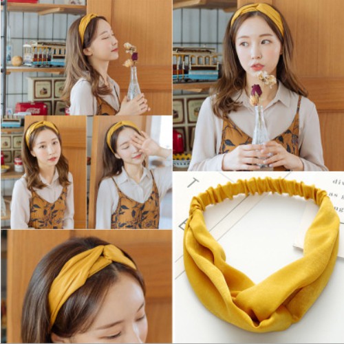 Băng đô turban 1 mầu(TB07).