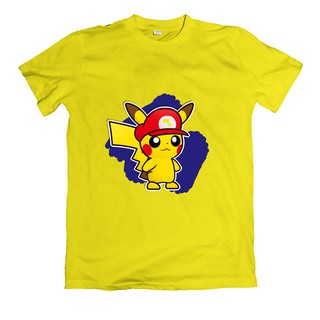 Áo thun in hình pikachu đẹp