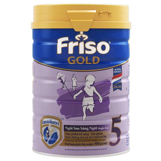 Sữa Friso gold 5 900g(Date mới)