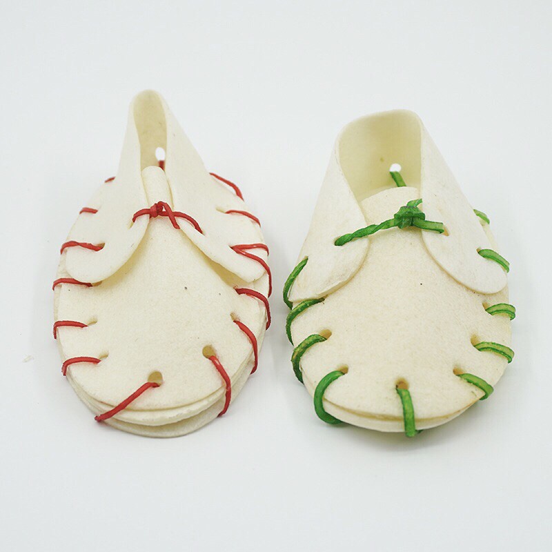 Xương gặm Canxi hình chiếc giày cho chó - Snack bánh thưởng cho thú cưng