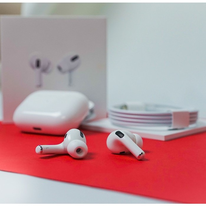 Tai nghe bluetooth Airpods Pro 4 thế hệ thứ 3 Tai nghe xuyên âm chống ồn, màng đen chân trắng định vị đổi tên | BigBuy360 - bigbuy360.vn