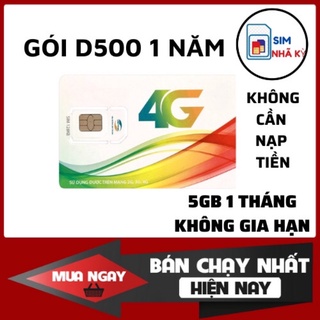 Sim 4g viettel sữ dụng 1 năm