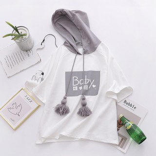 Áo thun hoodie nữ baby girl hq k252
