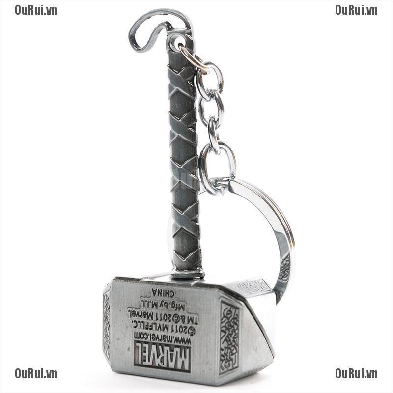 (FCC) Móc Khóa Hình Búa Kim Loại Đặc Biệt